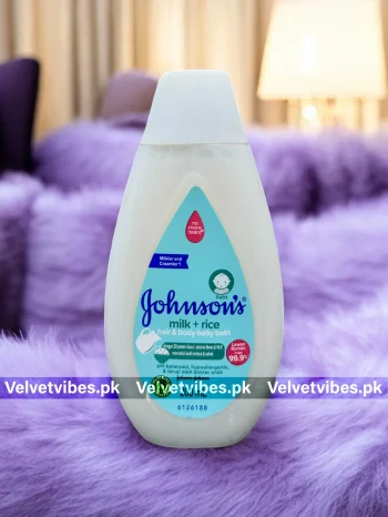 Johnson's Milk Rice Hair & Body Baby Bath